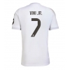 Camisa de Futebol Real Madrid Vinicius Junior #7 Equipamento Principal 2025-26 Manga Curta Camisa de Futebol Real Madrid Vinicius Junior #7 Equipamento Principal 2025-26 Manga Curta